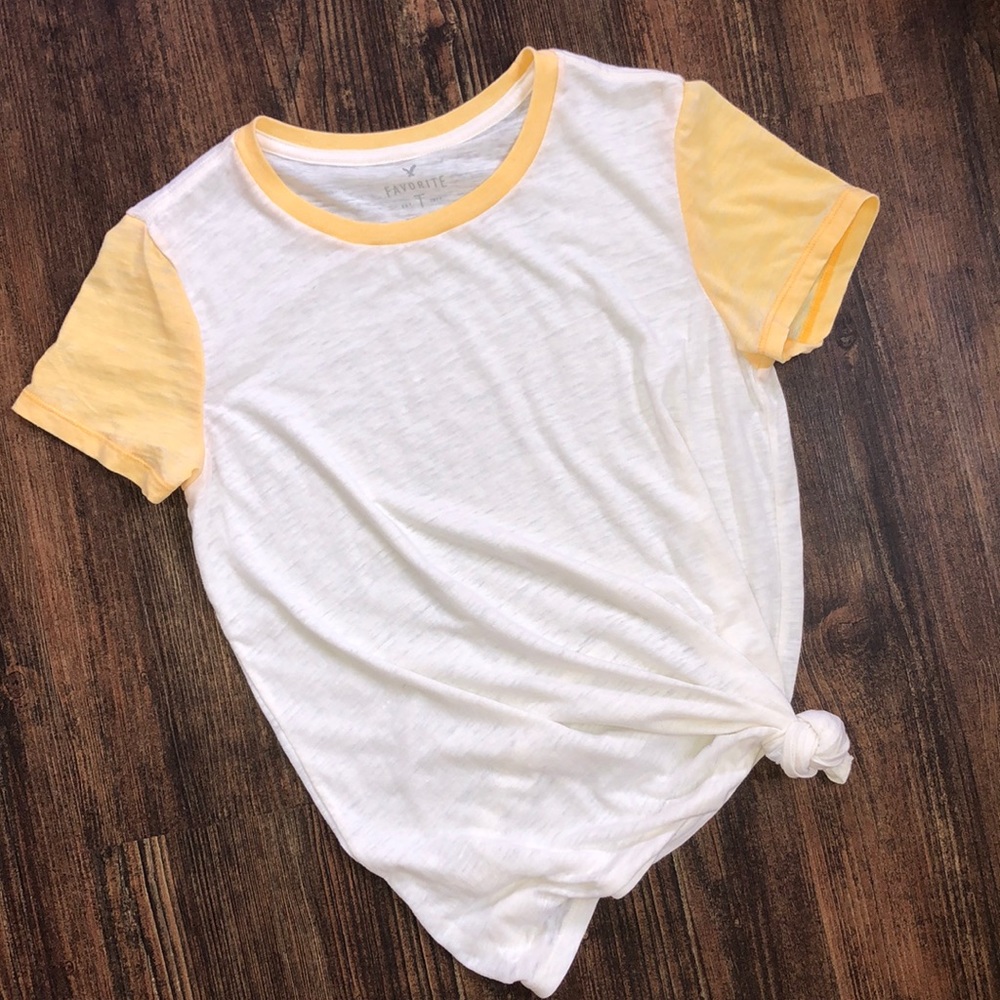 AE colorblock tee